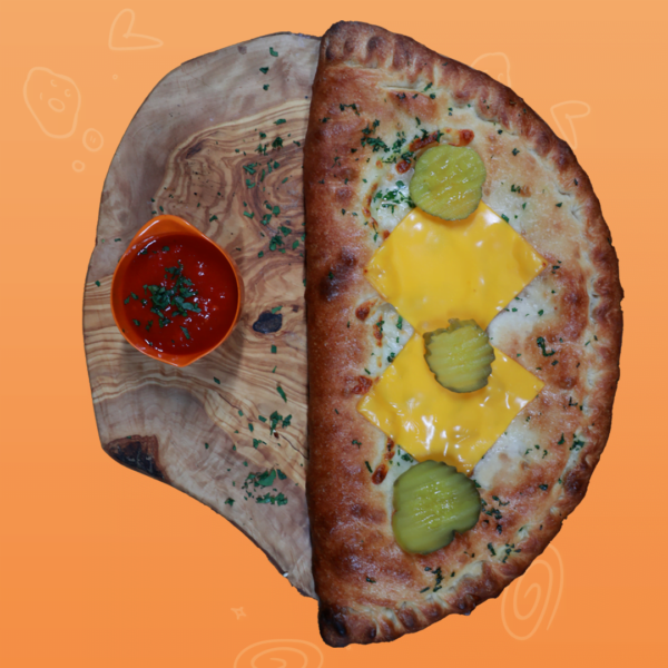 Cheese Burger Calzone