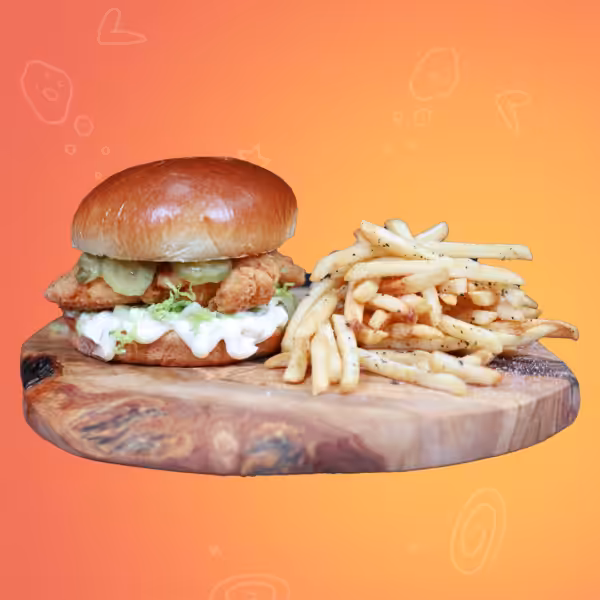 Fried Chicken Burger