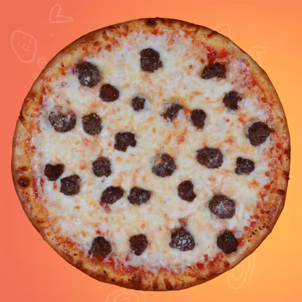 Pizza Place 11 Meatball Parmesan Pizza