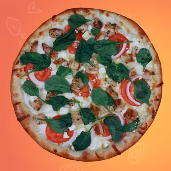 Pizza Place 8 Mediterranean Pizza