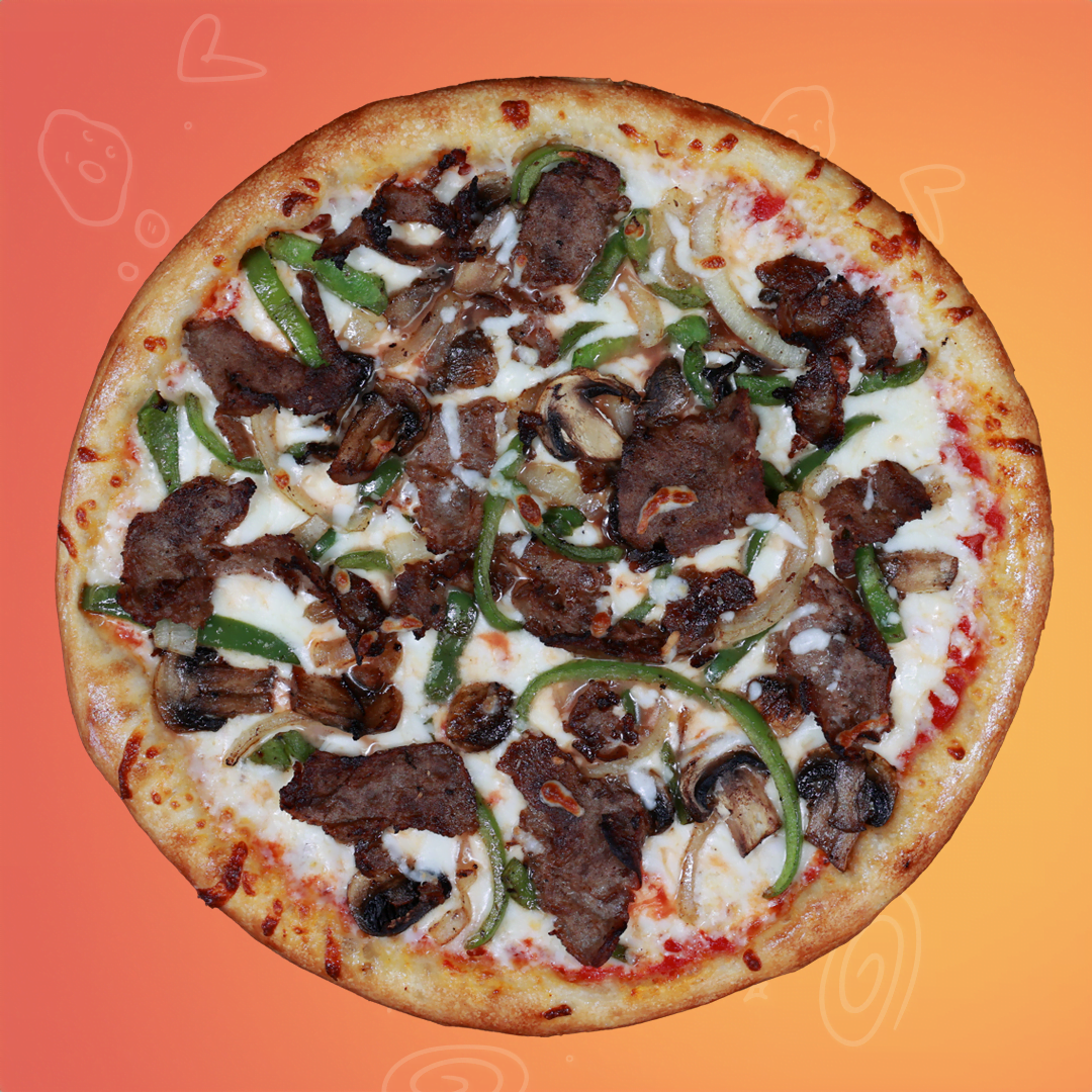 Philly Cheese Steak Pizza
